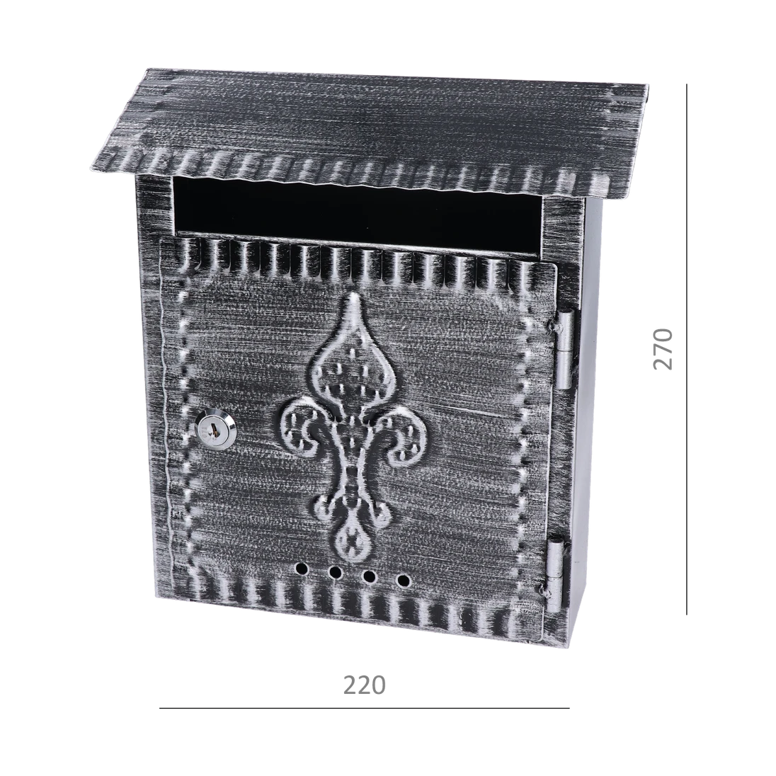 Poštová schránka, max. formát listu C5, patina