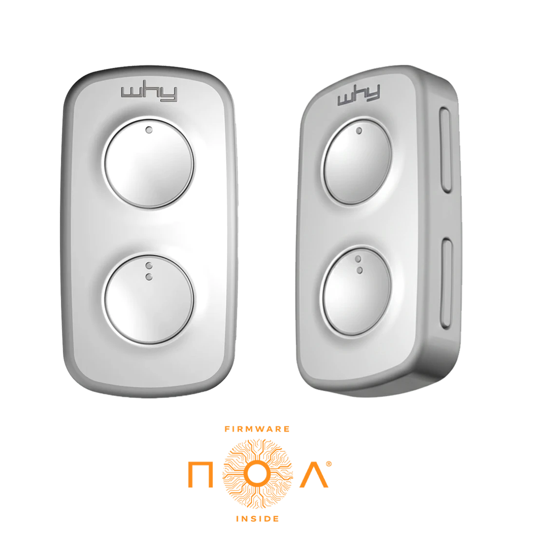 Vysielač Evo2 NOA MINI 4-kanál, 433/868 MHz, sivý