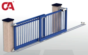 Set pre teleskopickú posuvnú bránu, max. šírka prejazdu 8 m - slide 1