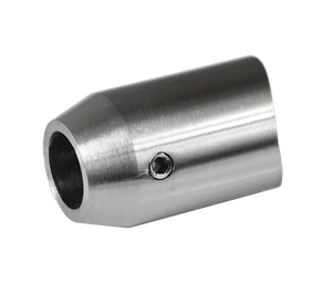 Držák tyče ø 12 mm koncový na trubku ø 42,4 mm, AISI 304 - slide 1