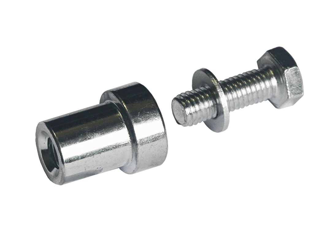 Privarovacia matica INOX so skrutkou M8 x 30 mm pre CREM