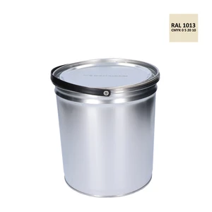 Barva antikorozní polomatná na zinek 5 kg perleťově-bílá - slide 1