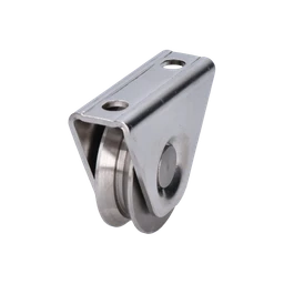 Vodiaca kladka ø 58 mm na montáž pod rám, nerez AISI 304