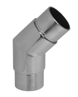 Spojka rohová 45° na trubku ø 42,4 mm, leštená AISI 304 - slide 0