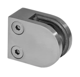 Svorka plochá, sklo 6–10,76 mm, broušená nerez AISI 304