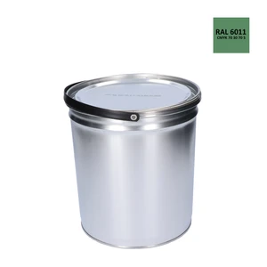 Barva antikorozní polomatná na zinek 5 kg reseda-zelená - slide 0