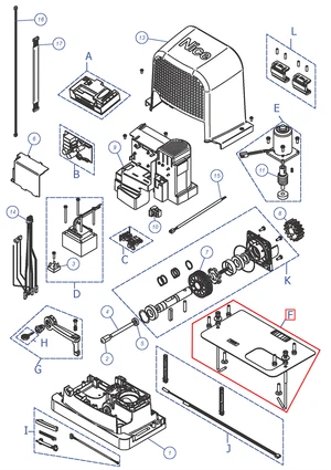 SPRO600A Sada fixačnej platne RO600, RBS - slide 0