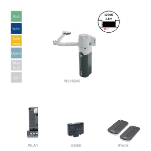Sada pro jednokřídlovou bránu do 1,8m/křídlo - slide 1