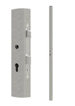 Profil 60 x 40 x 1,5 x 2000 mm so zapusteným zámkom, pozink