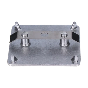 Hliníková zátka, 80x80 mm, bez povrchové úpravy - slide 1