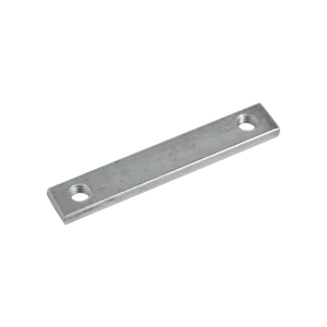 Kotevní destička (plochá), 2x M8, rozteč: 70 mm, AISI 304 - slide 0