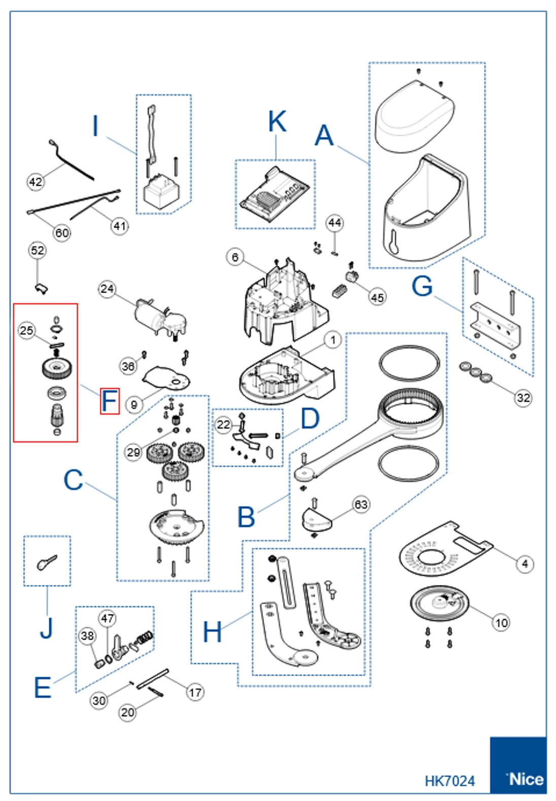 PRHK07 kit koliesok pre HYKE