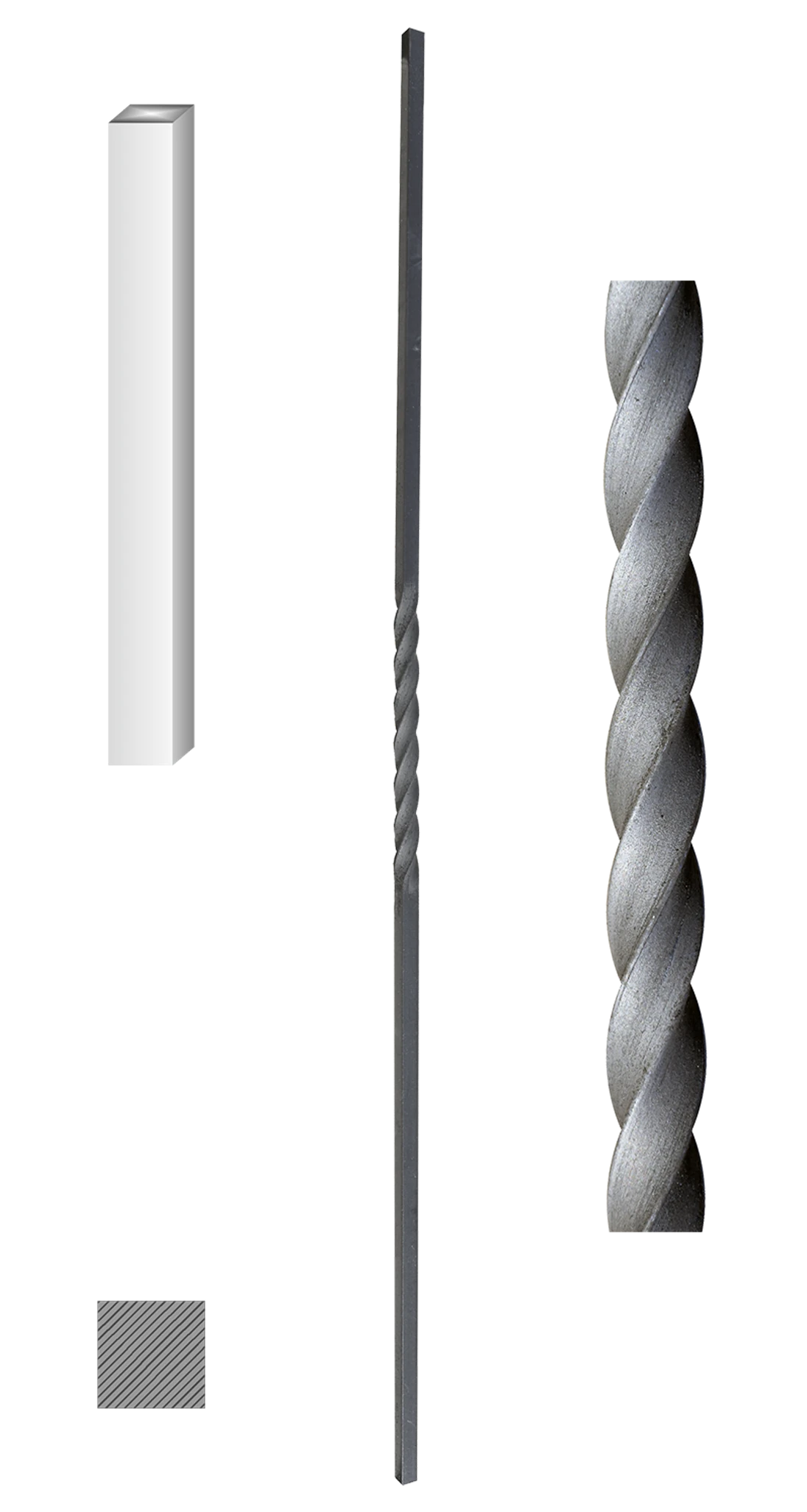 Tyč 12 x 12 x 900 mm