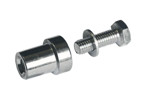 Privarovacia matica INOX so skrutkou M8 x 30 mm pre CREM - slide 0