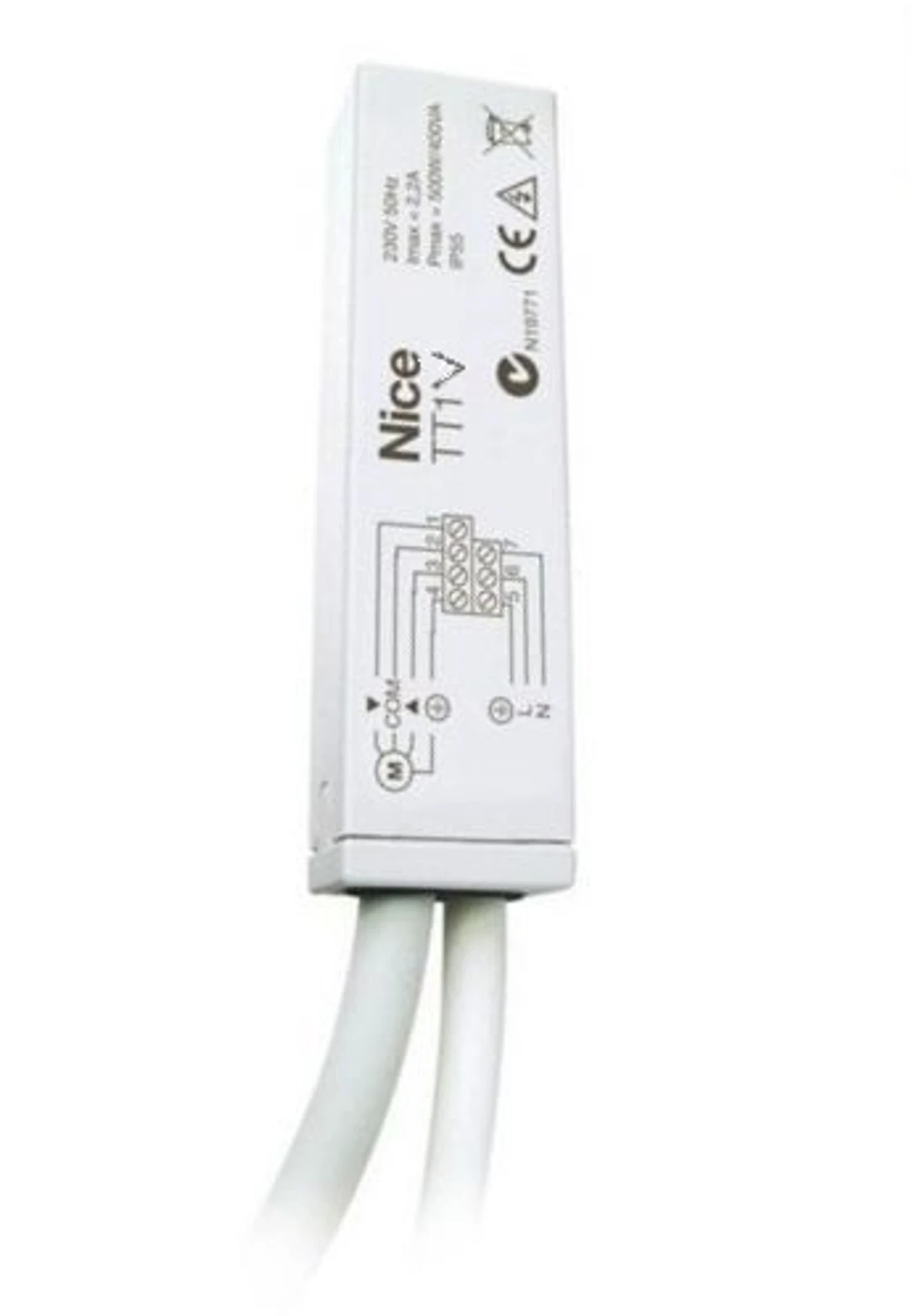 Riadiaca jednotka pre motor žaluzie s príjmačom