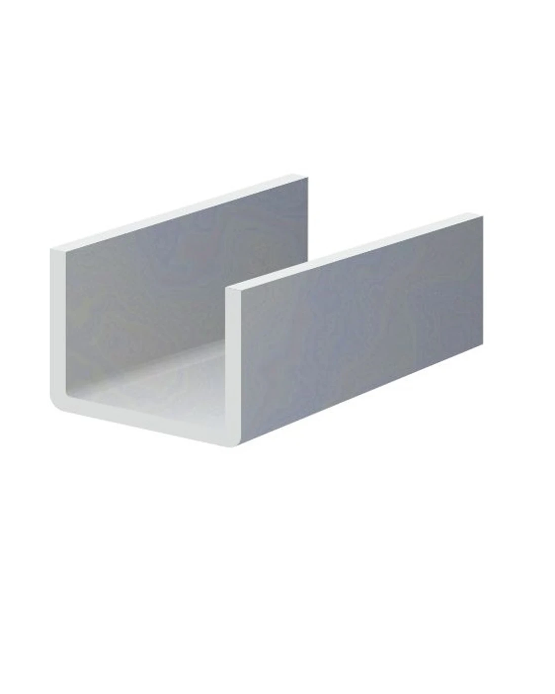 U-profil 25 x 57 x 25 x 1,5 x 2000 mm, pozinkovaný