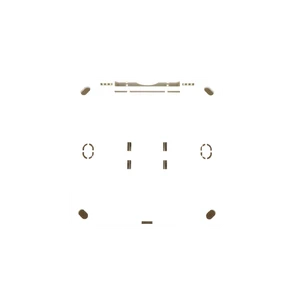 Plastové spínací tlačítko pro automatizaci, na omítku - slide 1