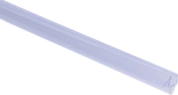 Plastové tesnenie na sklo 6 mm, L = 2200 mm