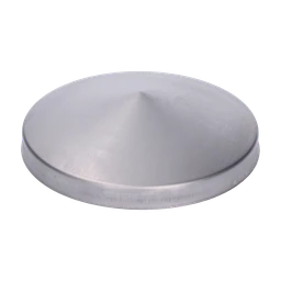 Strieška plechová, ø 90 x 0,8 mm