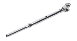 lepiaci úchyt, šponovák pre nerezové lanko ø3.0; 4.0; 5.0 mm, so závitom M6-M8 a LH6-LH8, brúsená nerez K320/ AISI304