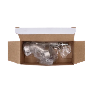 Guľa plochá, vyhnutá, oválna rozeta, pevná, AISI 304 - slide 1