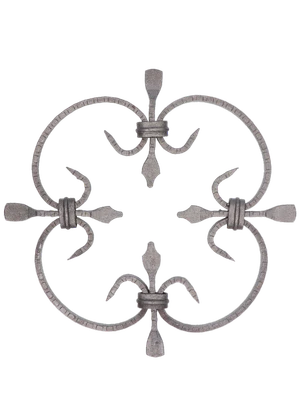 Kovářský ornament H 250 x L 250mm,10 x 5mm - slide 1