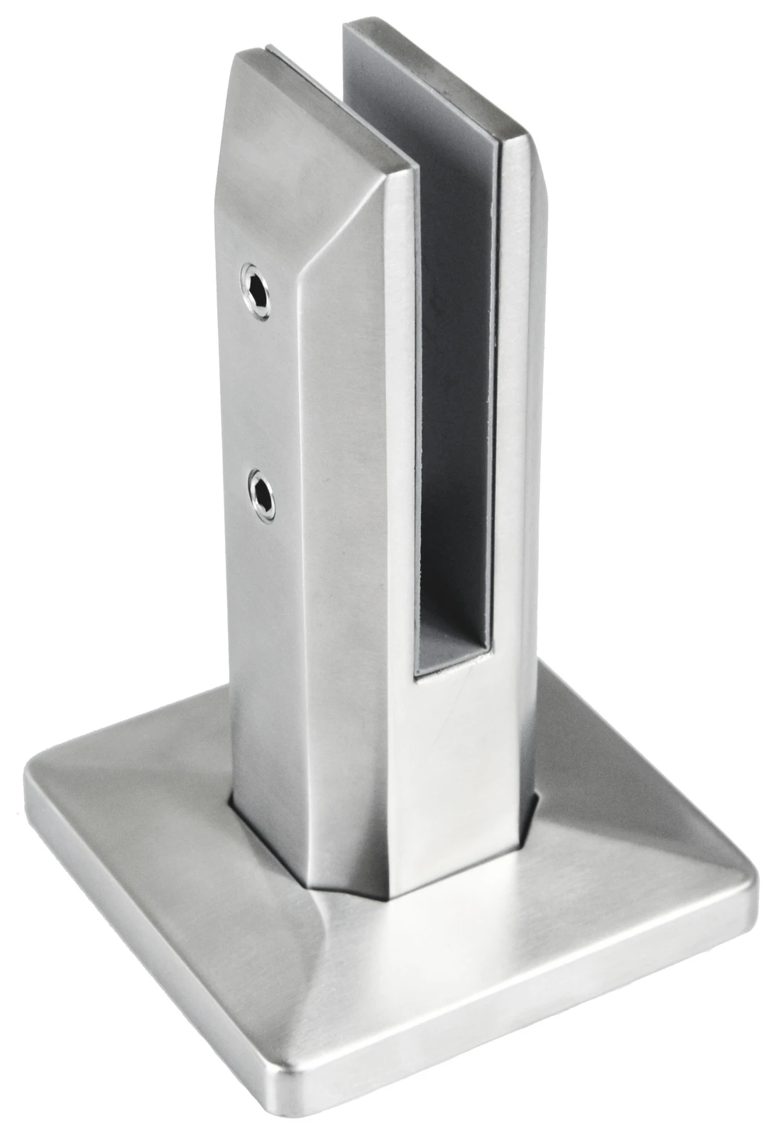 Vrchné kotvenie pre sklo 12,76 mm, brúsená AISI 316