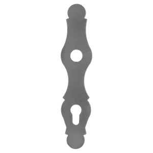 Štítek kovaný H 240 x L 52 mm, rozteč děr 90 mm - slide 1