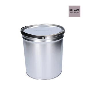 Barva antikorozní polomatná na zinek 5 kg pastelově-fialová - slide 1