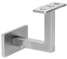 Držák madla na stěnu pevný, závit M8, broušená AISI 304