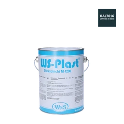 Antracitová polomatná farba na zinok a hliník, 2,5 l