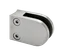 Svorka skla/plechu na trubku ø 42,4 mm, brúsená AISI 304