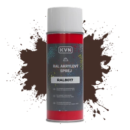 Farba v spreji - RAL 8017, 400 ml