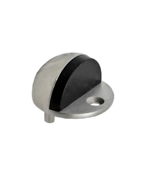 Nerezový doraz dveří s gumou, broušená nerez AISI304 - slide 1