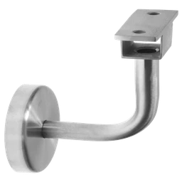 Držiak LED madla na stenu, brúsená nerez AISI 304