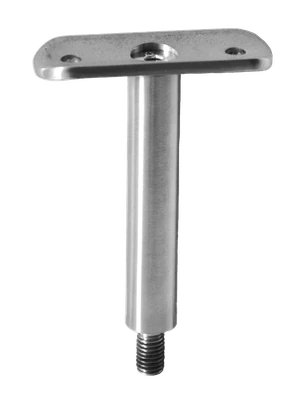 Držák madla ø42.4mm, pevný M8, broušená AISI304 - slide 0