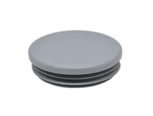 Vnútorná krytka Guľatá ø 42,4 mm plastová, šedá - slide 0