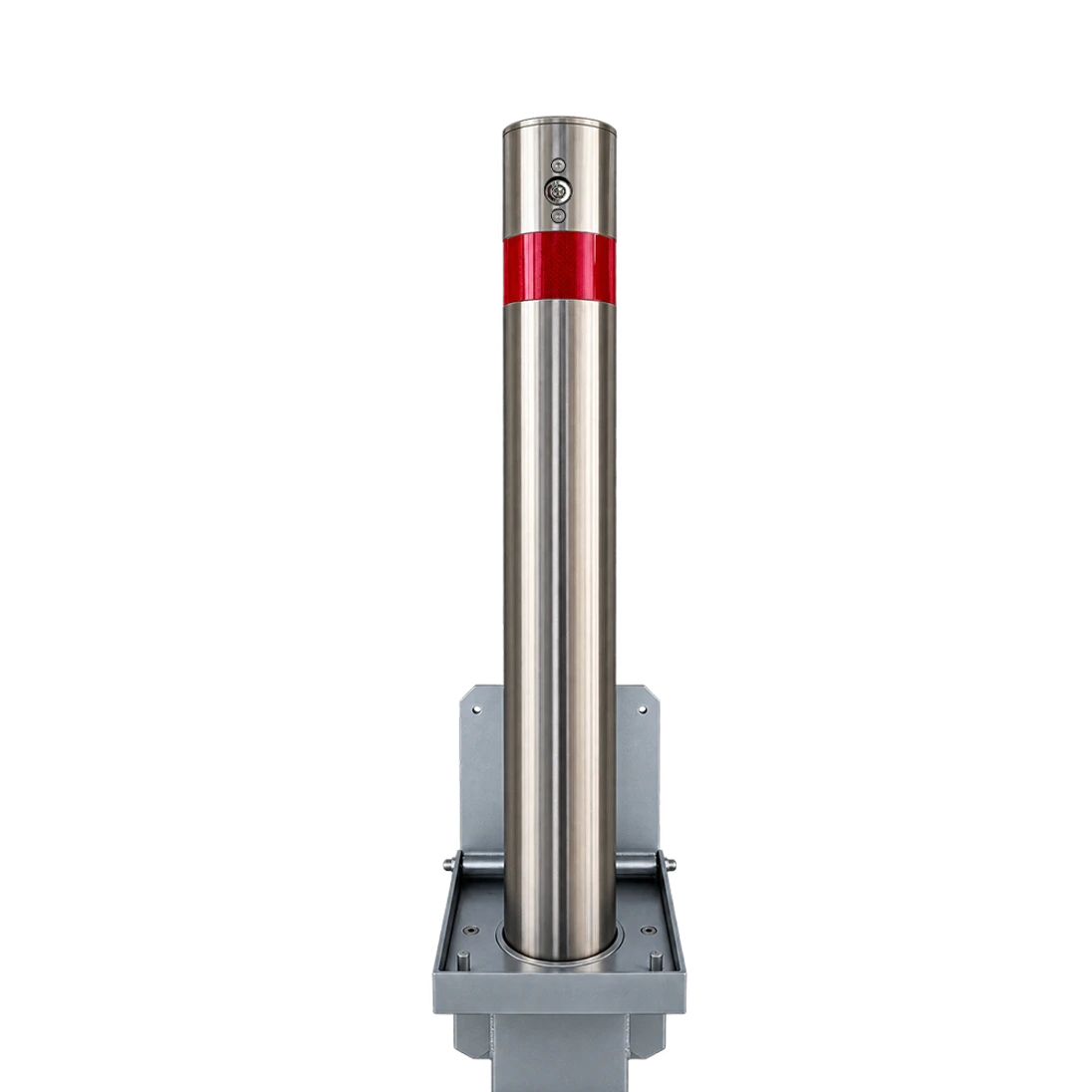 Manuálně výsuvný parkovací sloupek, 700 mm, nerez/pozink