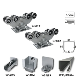 INTERMEDIO samonos do 470 kg/7,5 m, profil 80 x 85 x 5 mm