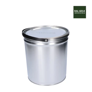 Barva antikorozní polomatná na zinek 5 kg žluto-olivová - slide 0