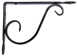 Konzola 155 x 120 mm, materiál 20 x 4 mm, oceľ, čierna farba