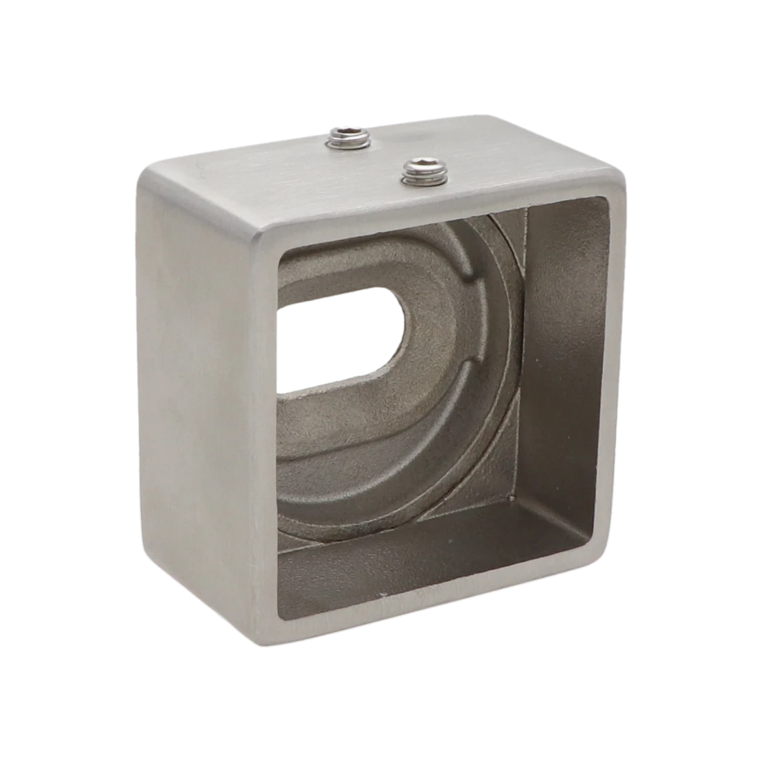 Kotvenie bočné na jokel 40 x 40 mm, brúsená AISI 304