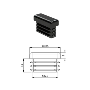 Krytka plastová 10 x 25 mm - slide 0