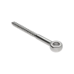 Úchyt do dřeva pro držák lanka, nerez AISI304