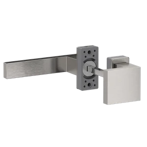 Hliníková sada klika/koule, eloxovaný hliník - slide 0