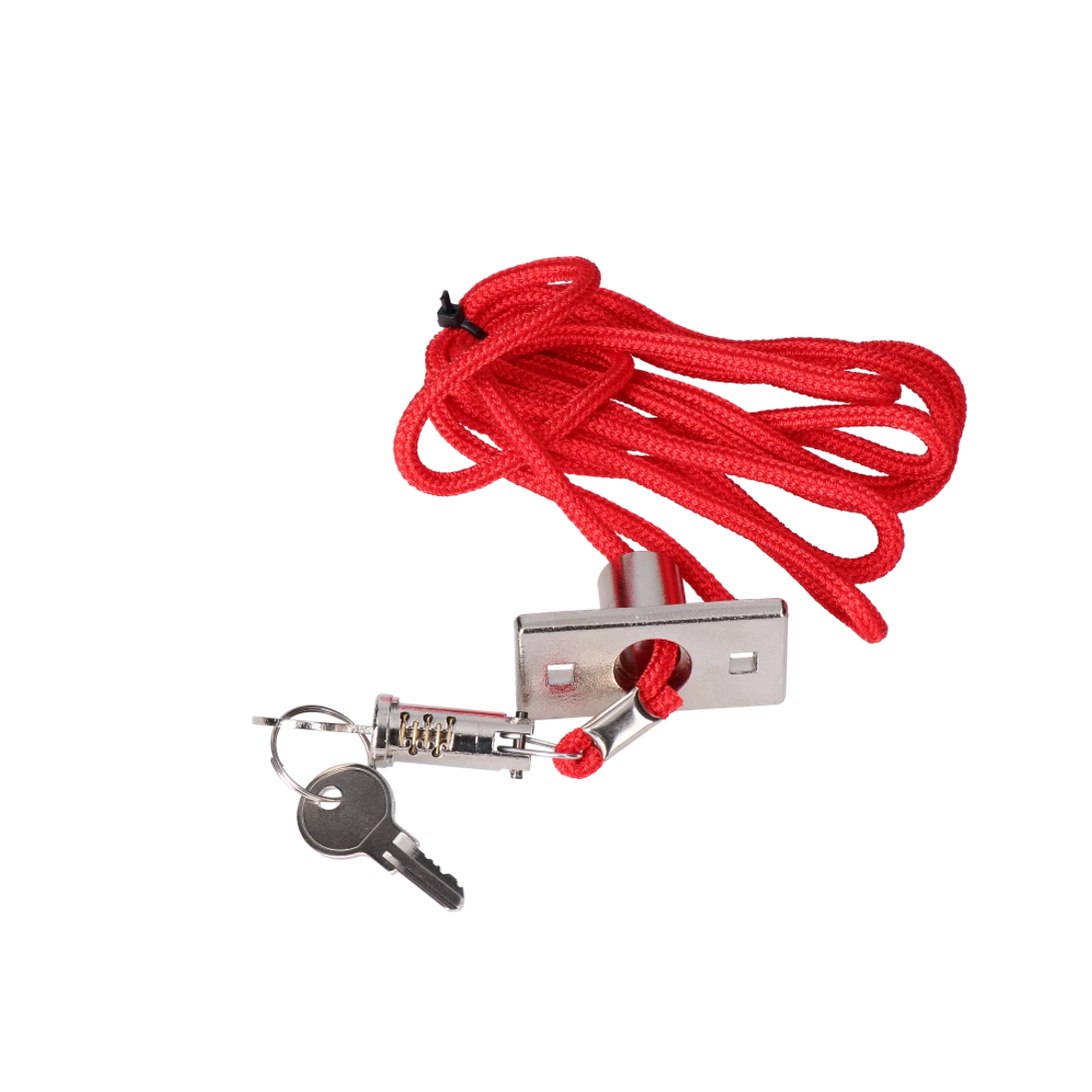 Mechanizmus odblokovania sekcionárnej brány s lankom