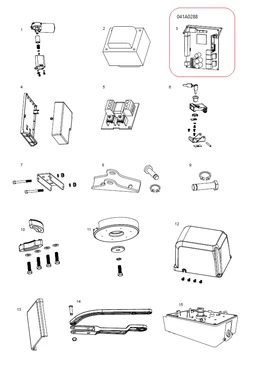 041A0288 riadiaca doska pre LiftMaster CB324EV