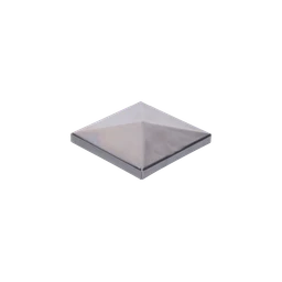 Plechové stříšky 20 x 20 mm, tloušťka 1,5 mm