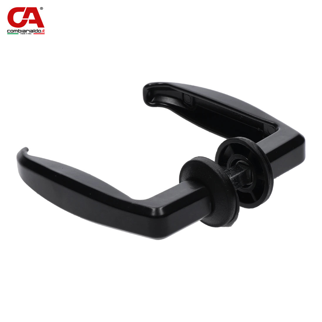 Kľučka Al, na profil 25 - 35 mm, čierna