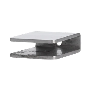 Držiak police pre sklo 8 - 10 mm, brúsená nerez AISI 304 - slide 0